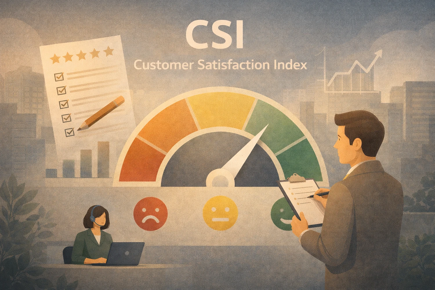 CSI — что это такое: индекс удовлетворённости клиентов