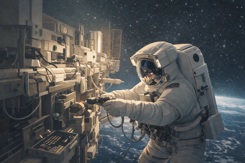 Сервис в невесомости: 5 фактов о том, как починить космическую станцию