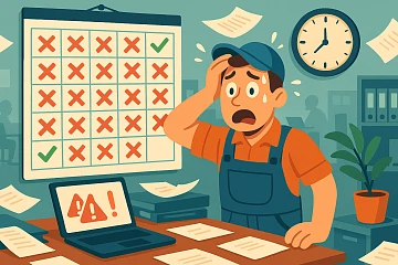 Лишь 37,7% заявок выполняются строго в срок